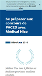 Mobile Screenshot of medicalnice.fr